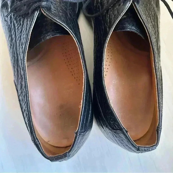 Matthew Dack Leather Men’s Shoes  in Black Made in Canada - Picture 3 of 9